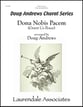 Dona Nobis Pacem Four-Part choral sheet music cover